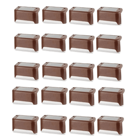 Kit Iluminação Solar Deck Escadas Muro Corrimão [Instalação Fácil]