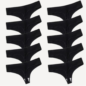 Calcinhas Fio Dental em Algodão - Pague 5 Leve 10 - Electshop