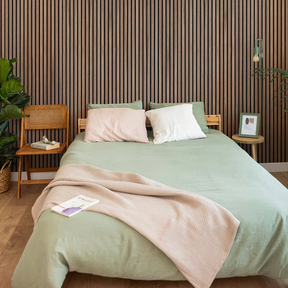 Painel de Madeira Flex Premium – Design Sofisticado  (2,7 m x 1,10 m)