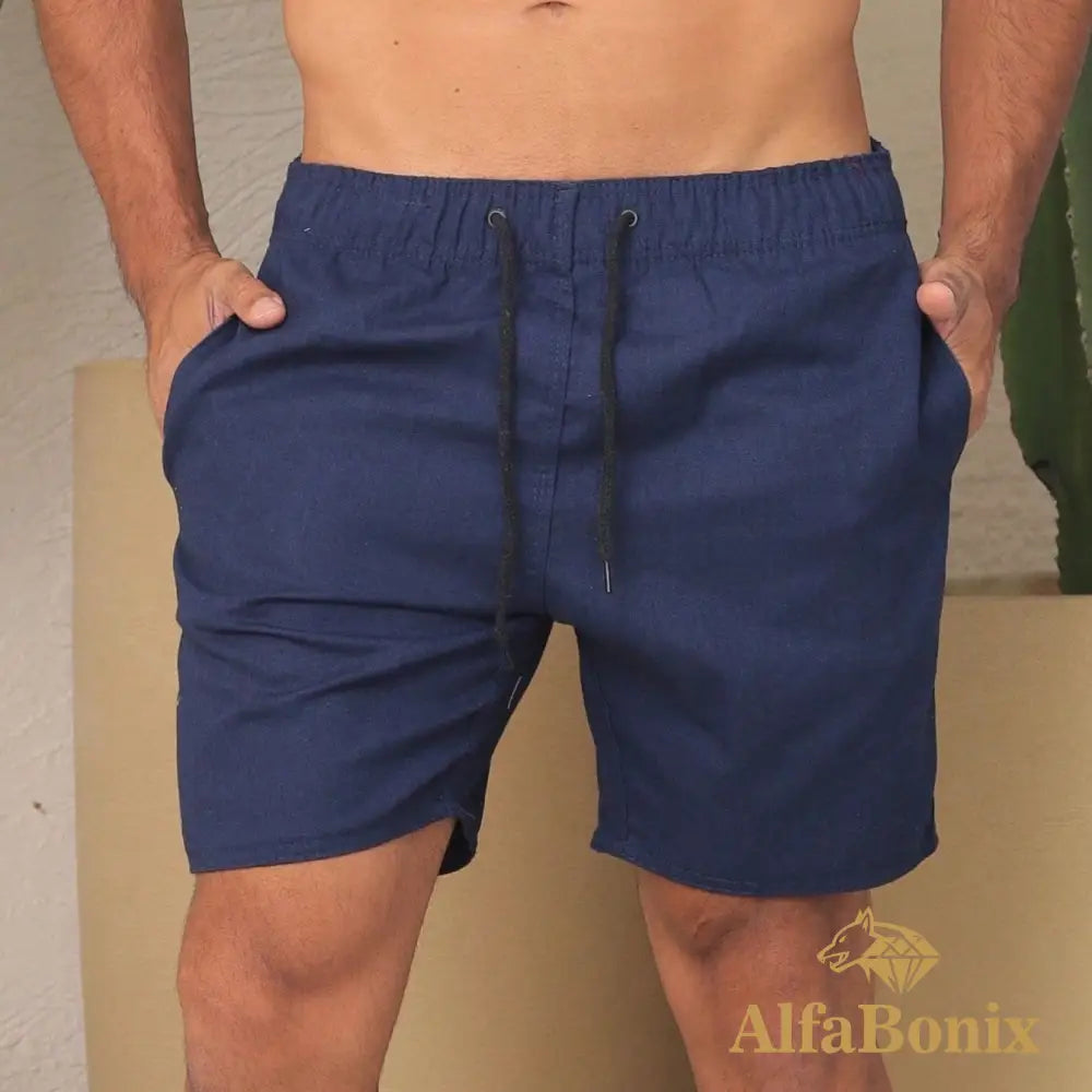 Bermuda de Linho Alfabonix Canoa