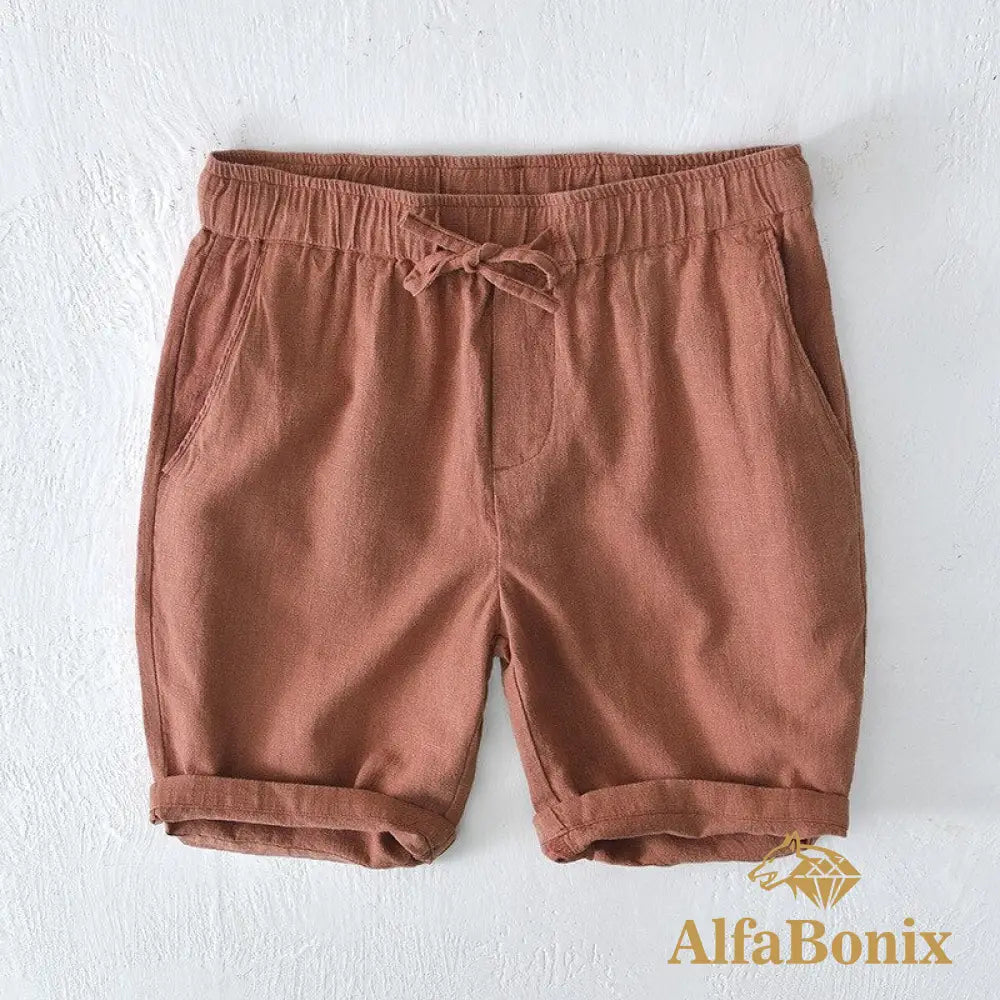 Bermuda de Linho  Alfabonix Sunice