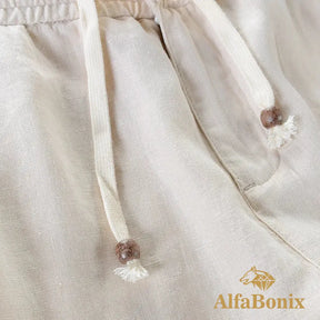 Calça de Linho Alfabonix Balle