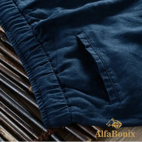 Calça de Linho Alfabonix Charlie