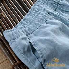 Calça de Linho Alfabonix Charlie