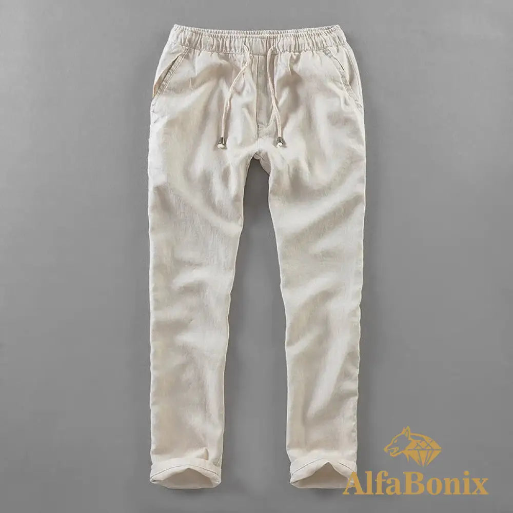 Calça de Linho Alfabonix Charlie