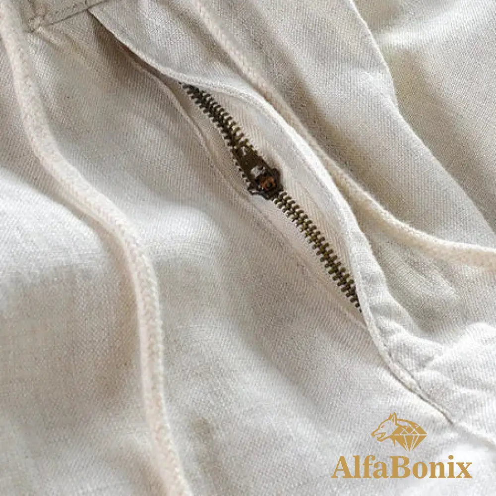 Calça de Linho Alfabonix Charlie