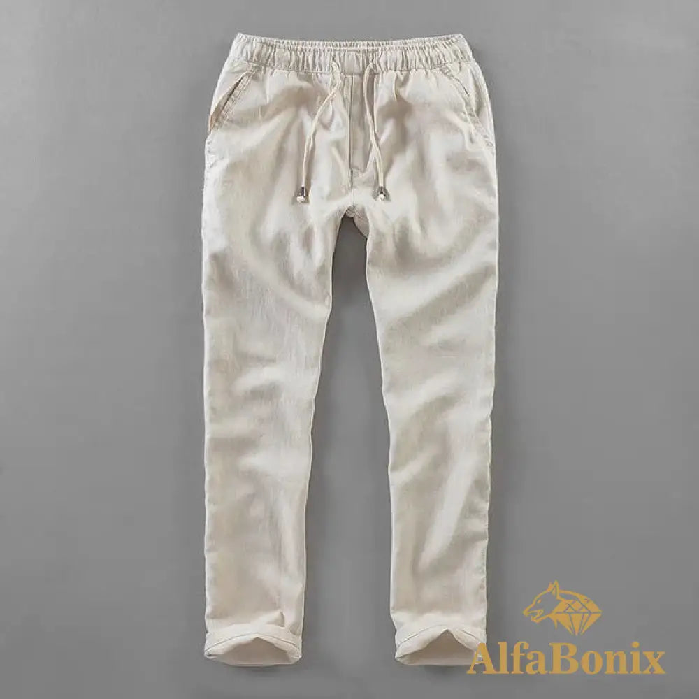 Calça de Linho Alfabonix Charlie