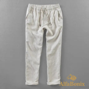 Calça de Linho Alfabonix Charlie