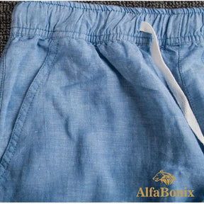 Calça de Linho Alfabonix Mykonos