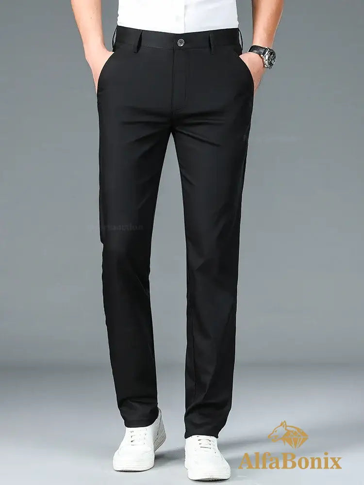 Calça Social Alfa Tech Bamboo Fiber