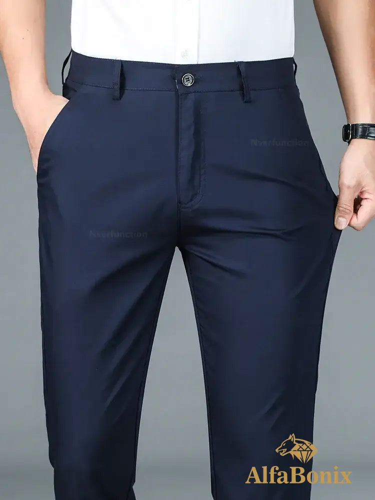 Calça Social Alfa Tech Bamboo Fiber