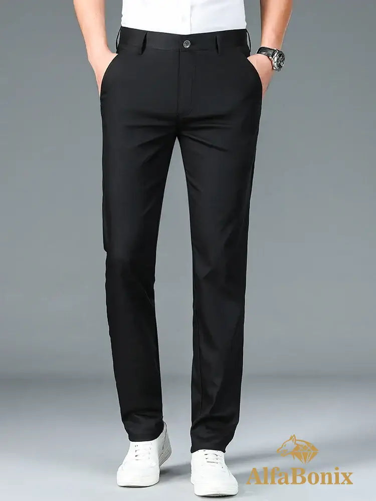 Calça Social Alfa Tech Bamboo Fiber