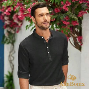 Camisa de Linho Alfabonix Beach Club