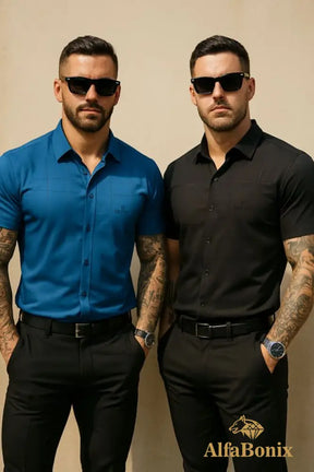 Camisa Masculina Alfa Loeveder - Compre 1 leve 2 [PROMOÇÃO]