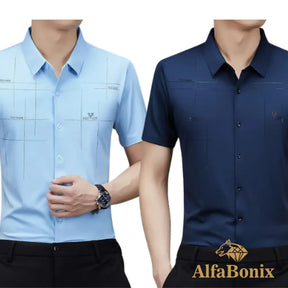Camisa Masculina Alfa Loeveder - Compre 1 leve 2 [PROMOÇÃO]