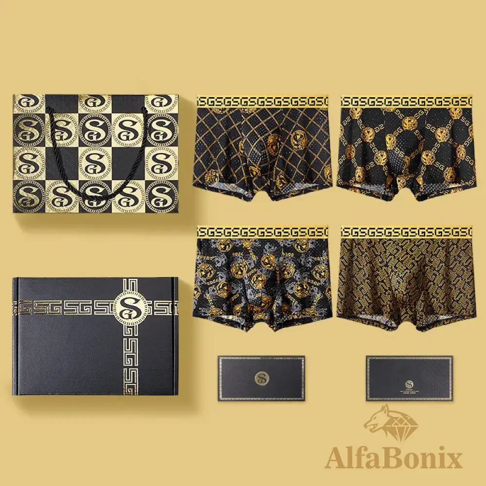 Cueca AlfaBonix Personality - Kit 4 Unidades