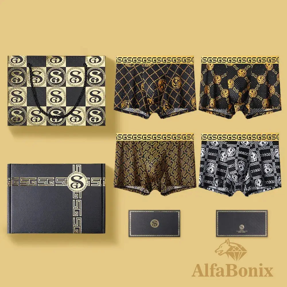 Cueca AlfaBonix Personality - Kit 4 Unidades