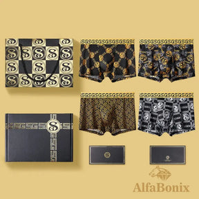 Cueca AlfaBonix Personality - Kit 4 Unidades