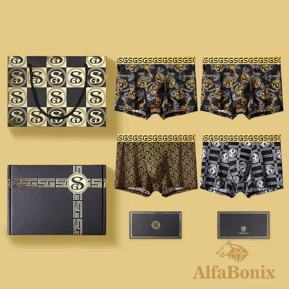 Cueca AlfaBonix Personality - Kit 4 Unidades