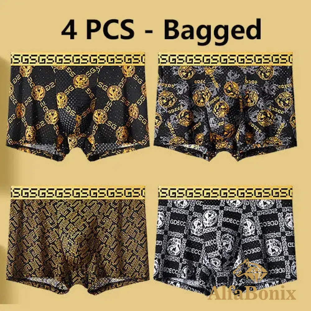 Cueca AlfaBonix Personality - Kit 4 Unidades