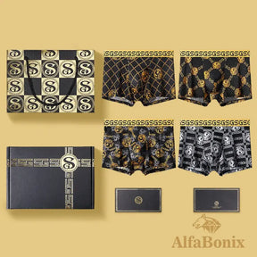 Cueca AlfaBonix Personality - Kit 4 Unidades