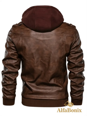 Jaqueta Alfa Black Hooded