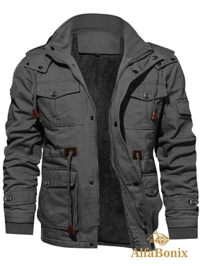 Jaqueta Alfa Fleece Windbreak Masculina
