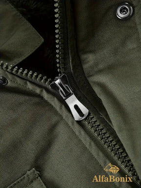 Jaqueta Alfa Fleece Windbreak Masculina