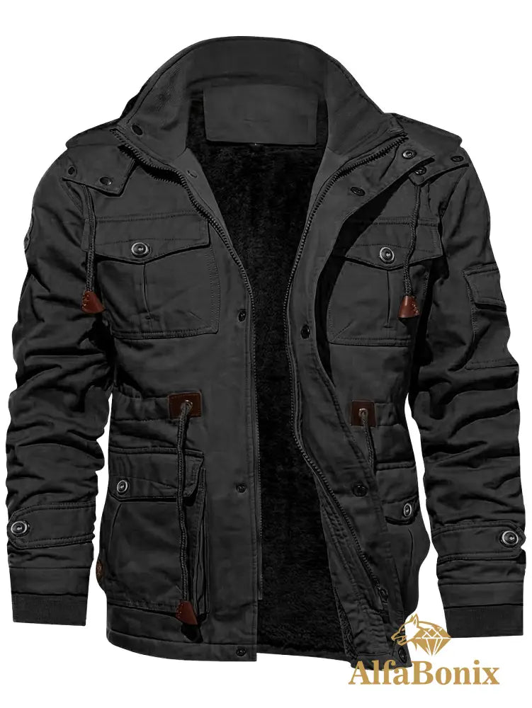 Jaqueta Alfa Fleece Windbreak Masculina