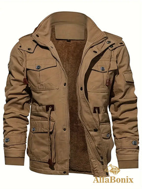 Jaqueta Alfa Fleece Windbreak Masculina