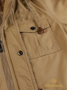 Jaqueta Alfa Fleece Windbreak Masculina