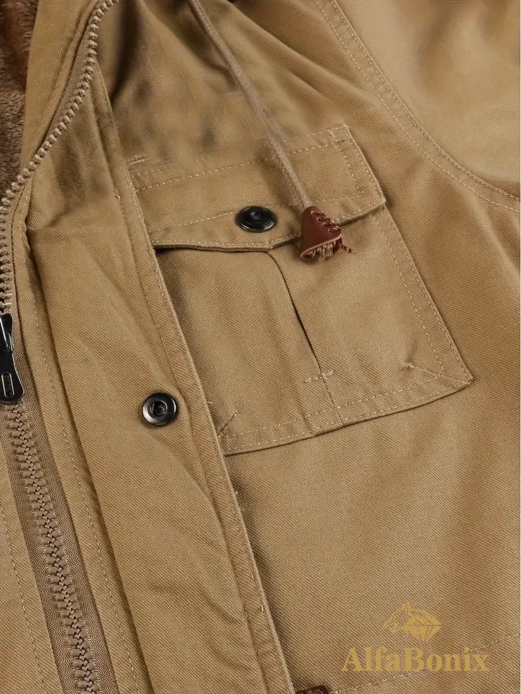 Jaqueta Alfa Fleece Windbreak Masculina