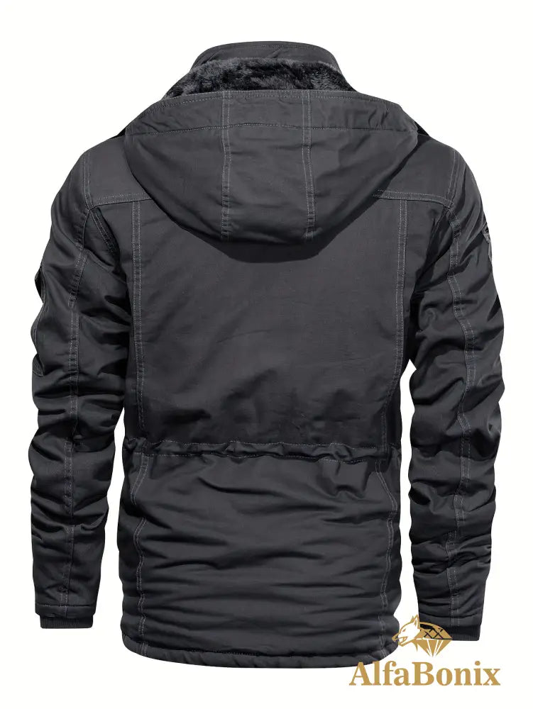 Jaqueta Alfa Fleece Windbreak Masculina