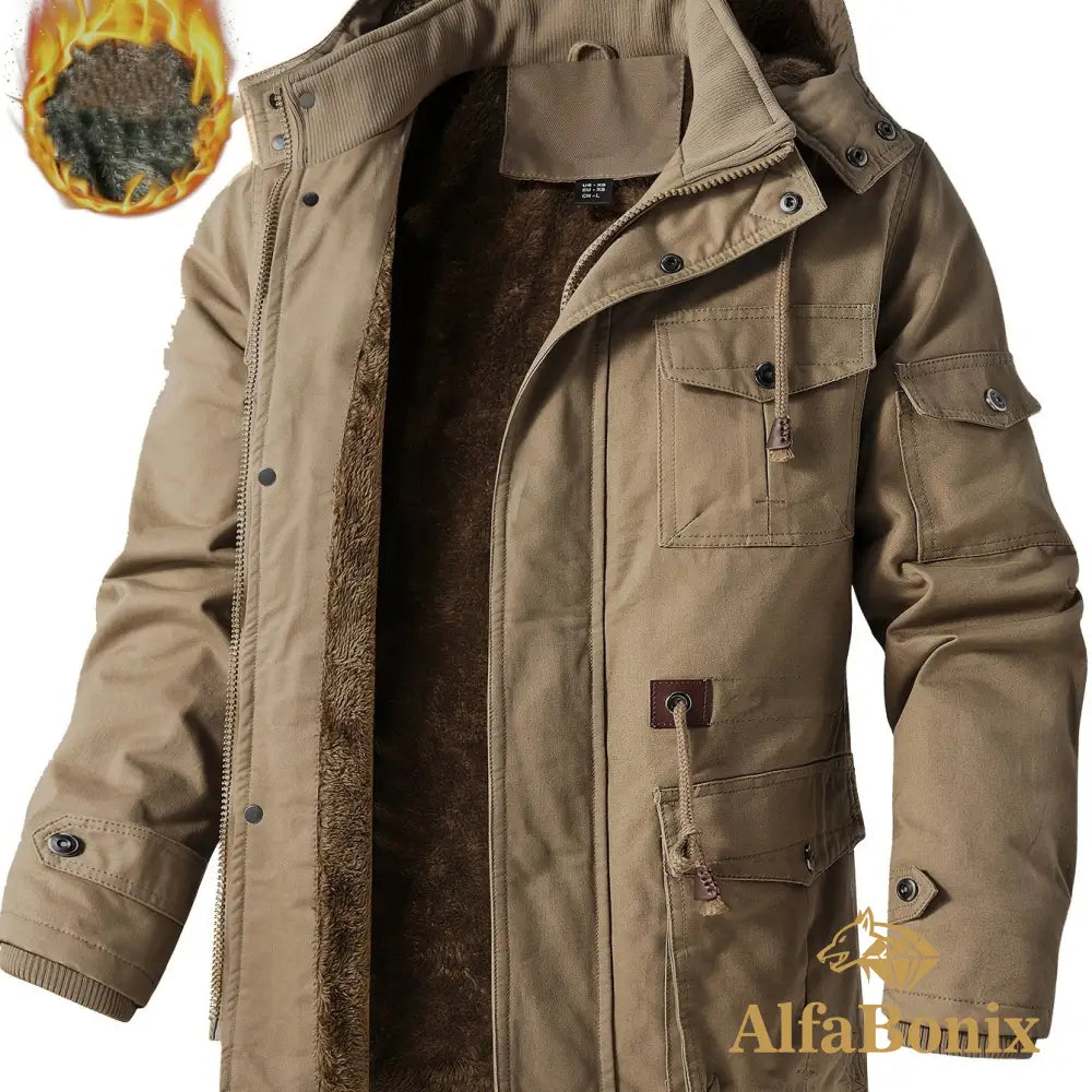 Jaqueta Alfa Fleece Windbreak Masculina