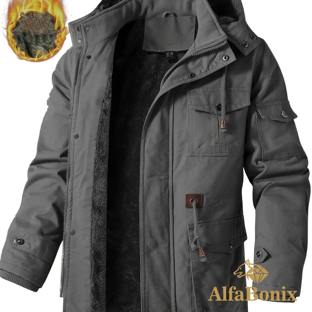 Jaqueta Alfa Fleece Windbreak Masculina
