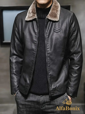 Jaqueta Alfa Fur Collar