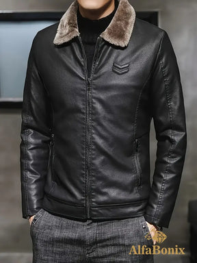 Jaqueta Alfa Fur Collar