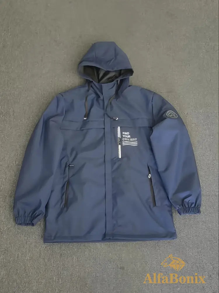 Jaqueta Alfa Navy Casual