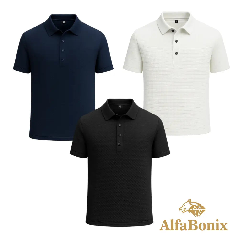 Kit Camisa Polo Alfa Gelato – Compre 1, Leve 3 [Promoção]