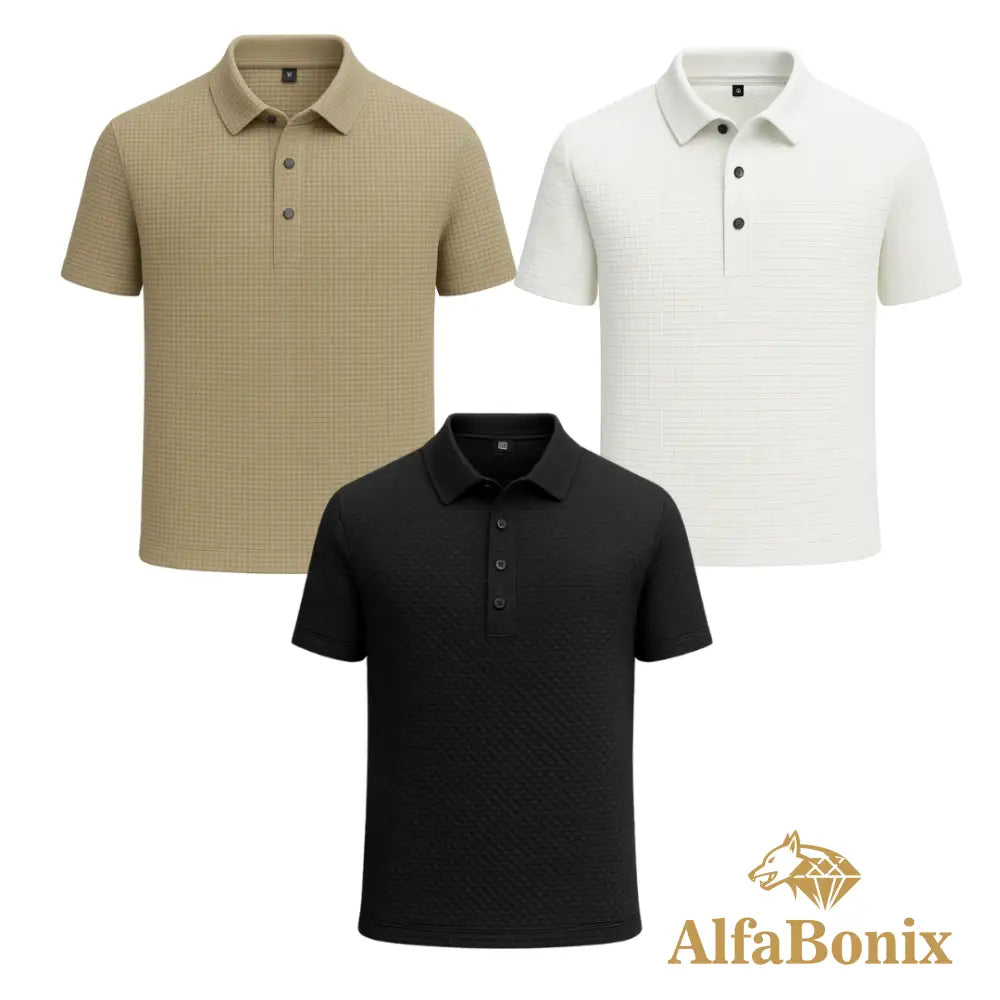 Kit Camisa Polo Alfa Gelato – Compre 1, Leve 3 [Promoção]