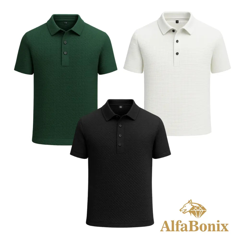 Kit Camisa Polo Alfa Gelato – Compre 1, Leve 3 [Promoção]