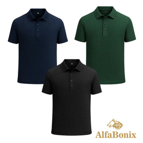 Kit Camisa Polo Alfa Gelato – Compre 1, Leve 3 [Promoção]