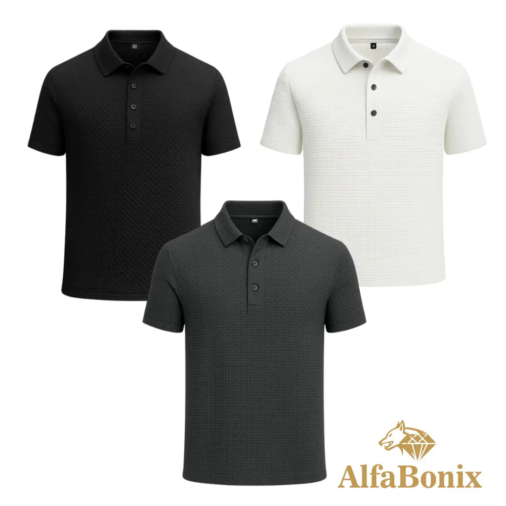 Kit Camisa Polo Alfa Gelato – Compre 1, Leve 3 [Promoção]