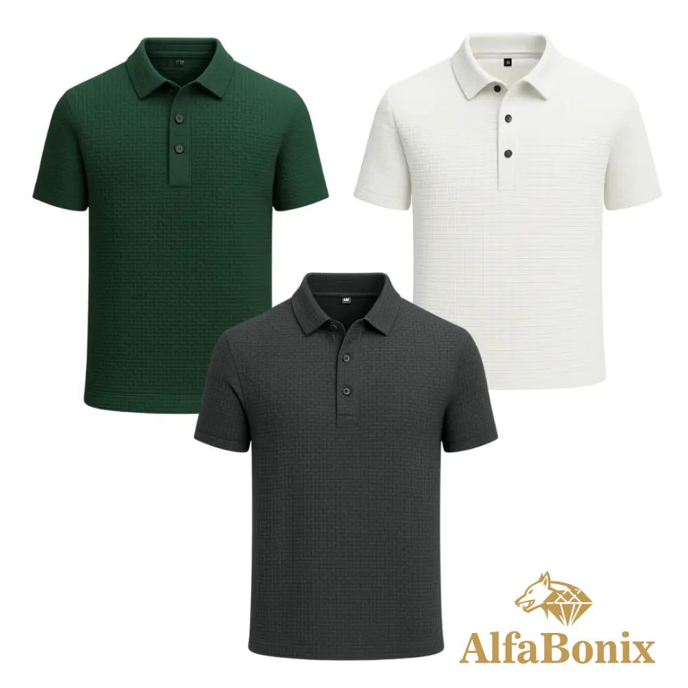 Kit Camisa Polo Alfa Gelato – Compre 1, Leve 3 [Promoção]