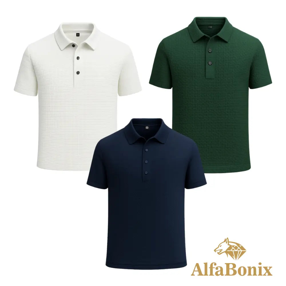 Kit Camisa Polo Alfa Gelato – Compre 1, Leve 3 [Promoção]