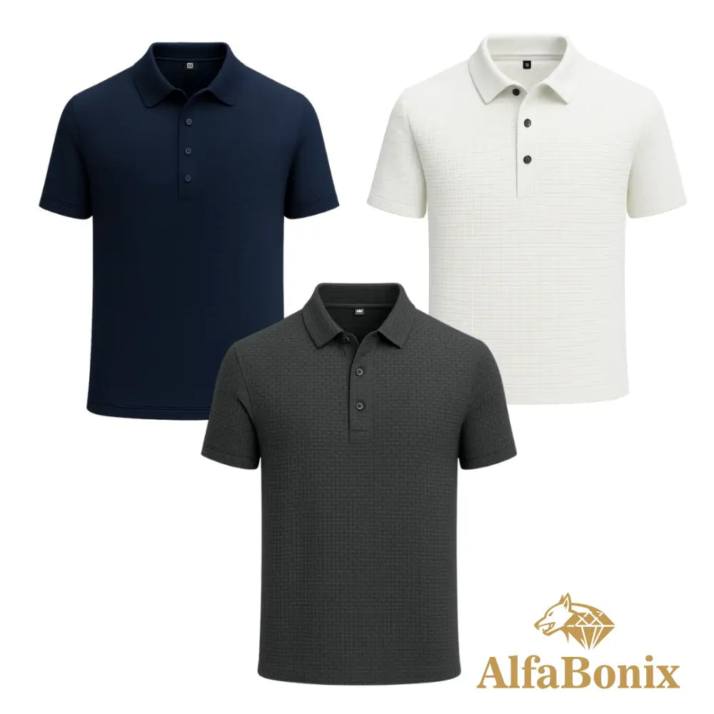Kit Camisa Polo Alfa Gelato – Compre 1, Leve 3 [Promoção]