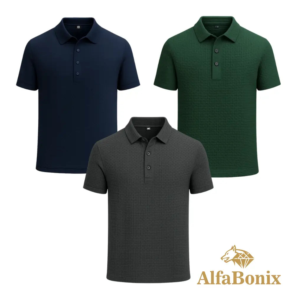 Kit Camisa Polo Alfa Gelato – Compre 1, Leve 3 [Promoção]
