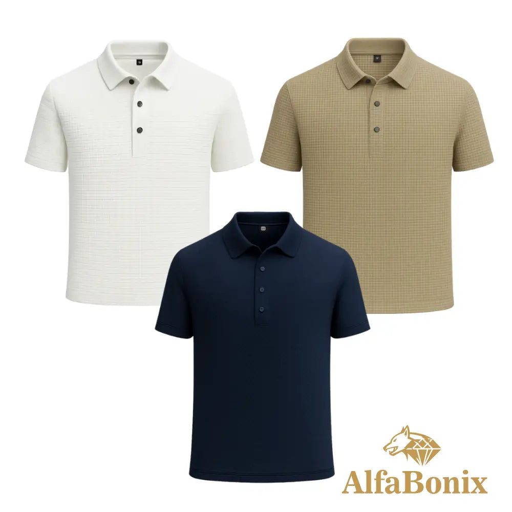 Kit Camisa Polo Alfa Gelato – Compre 1, Leve 3 [Promoção]