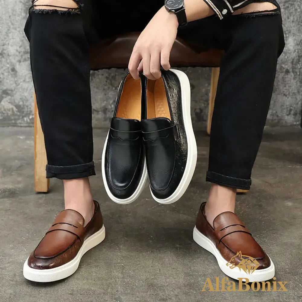 Mocassim Masculino Alfabonix Checkpoint