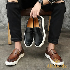 Mocassim Masculino Alfabonix Checkpoint